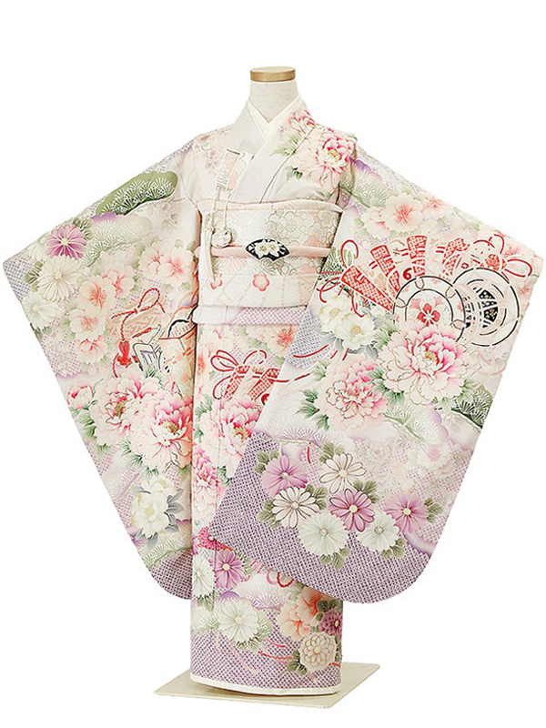 華徒然】 6歳 女の子 着物 （四つ身） / ﾋﾟﾝｸ / 七五三・街歩き